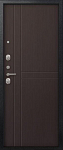 Дверь V-06 Черный муар - Лиственница темная DIS007348 фото